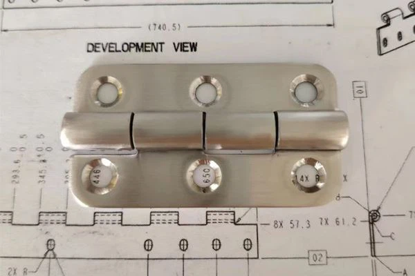 Factory Made High Quality Damping Stainless Steel Display Cabinet Hinges