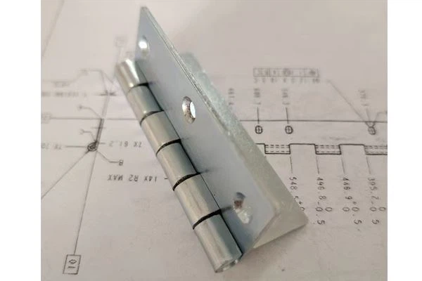 Impact Resistance Five-section Hinge