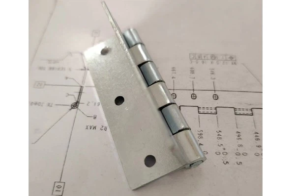 Impact Resistance Five-section Hinge
