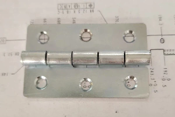 Impact Resistance Five-section Hinge
