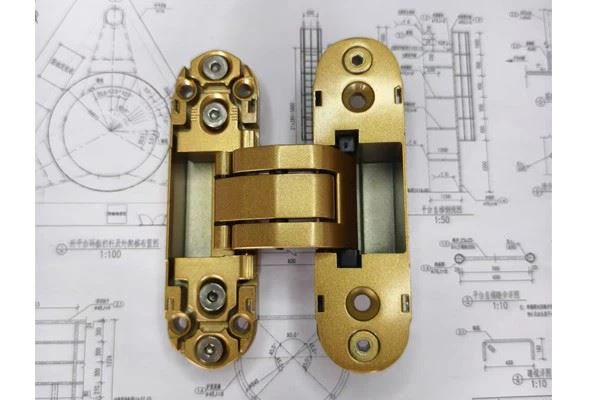 Polished Invisible Hinges