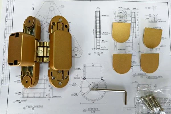 Polished Invisible Hinges