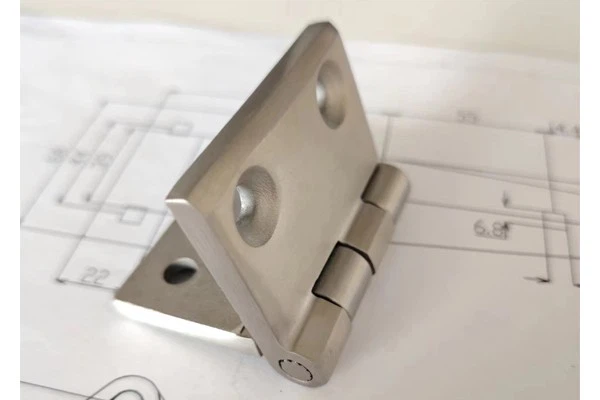 Polished Swing Door Hinges
