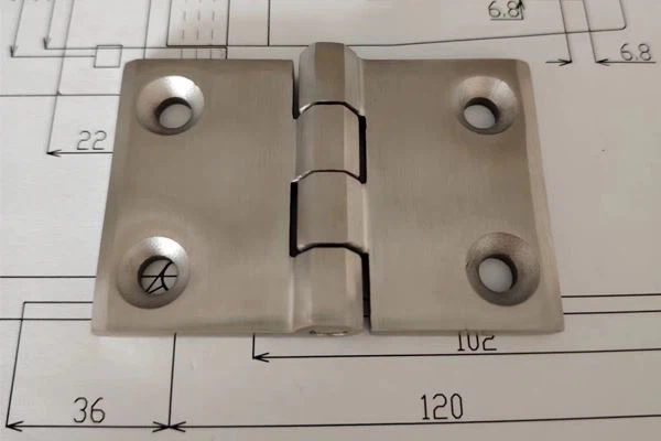 Polished Swing Door Hinges